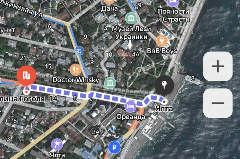 Двухкомнатная квартира у моря