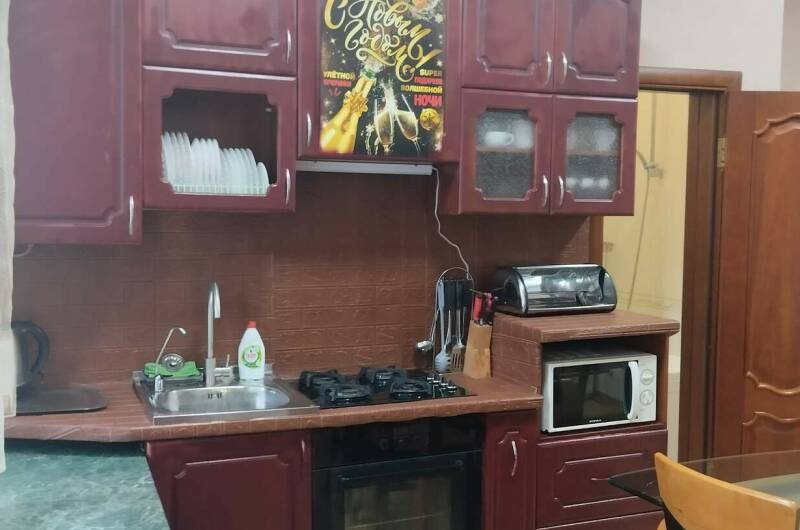 Трёхкомнатная квартира со своим двором