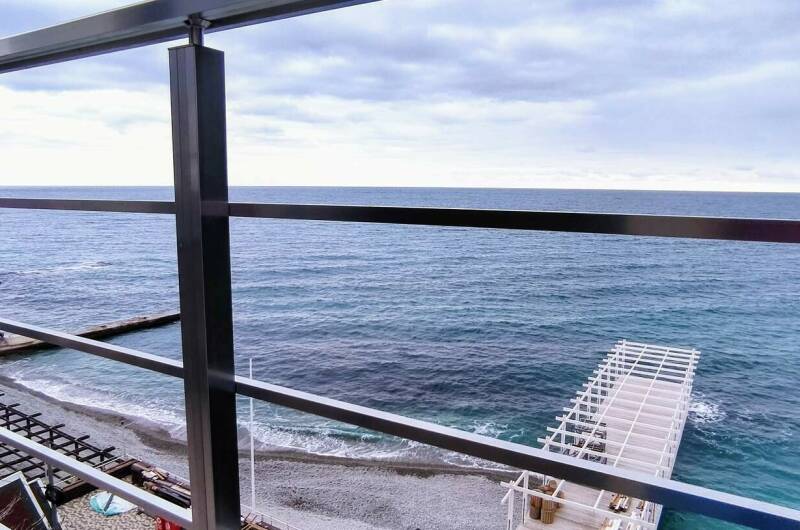 Студия на Массандровском пляже с видом на море